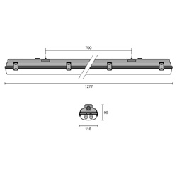 ACRO XSOPALEDPC 120 32 S/W840 GR703