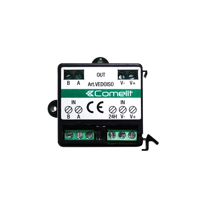 Serie Vedo - Modulo isolatore bus, protezione guasti e sabotaggi, EN50131 grado 2