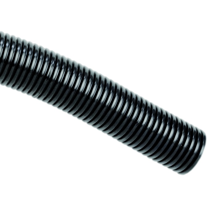 TUBO FLESS. PA6 14,3X18,2MM NERO AD