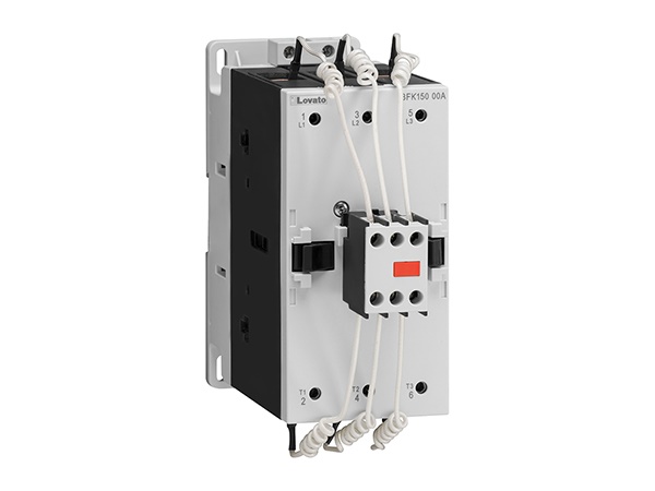 Contattore rifasamento 75KVAR 110VAC 50/60Hz con resistenze limitatrici per impianti elettrici