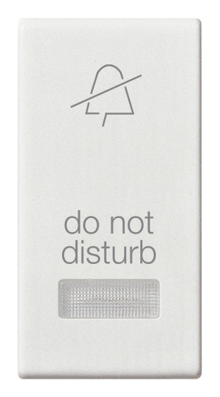 TASTO 1M CON DIFFUSORE SIMB. DND BI