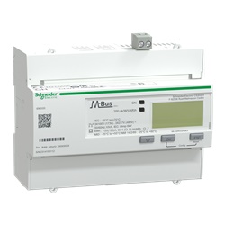 Contatore energia trifase 3P+N 125A inserzione diretta M-Bus MID per sotto-fatturazione