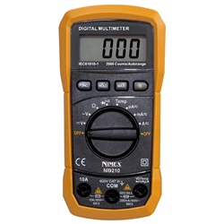 Multimetro digitale automatico 3 1/2 cifre per misurazioni elettriche precise uso professionale e manutenzione