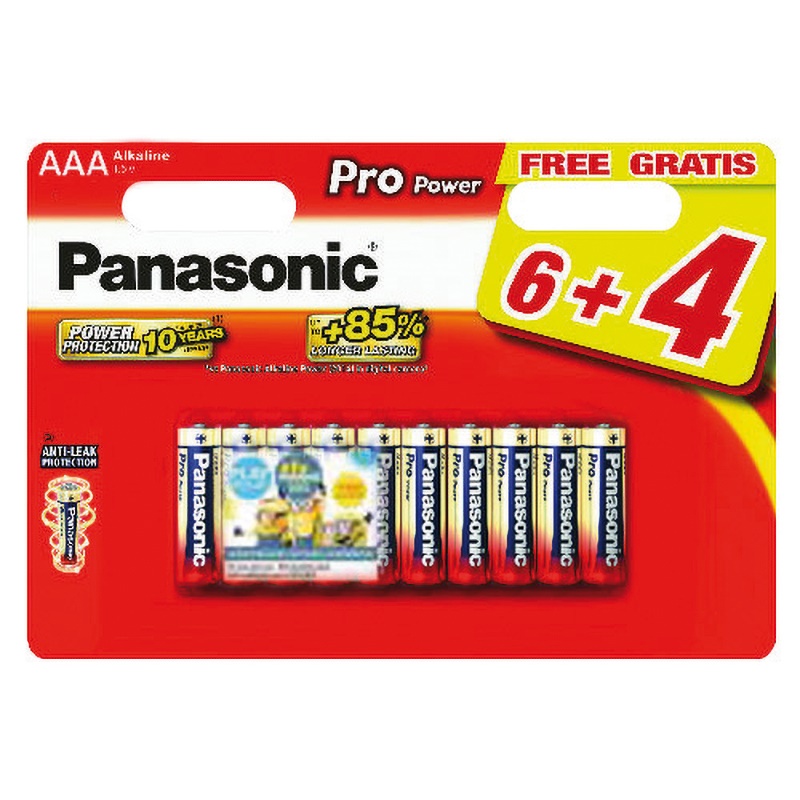 Pila AAA ProPower Panasonic alta durata efficienza energetica dispositivi elettronici quotidiani