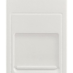 Adattatore portello antipolvere RJ45 Keystone Next per connettori rete