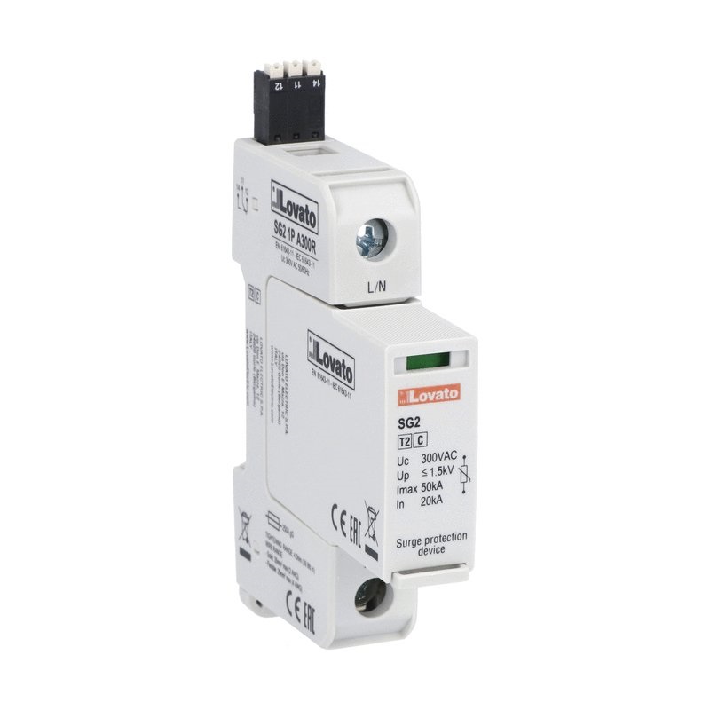 SCARICATORE DI SOVRAT. TIPO 2 1P +R.C.