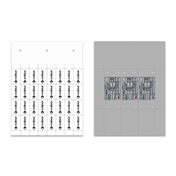 Targa quadro metacrilato trasparente TAME60100T