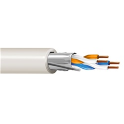 CAVO ITC 2X2 AWG22 FTP LSZH BIANCO MAT.100 E