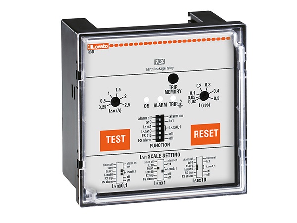 DIFFERENZIALE INCASSO 110/240/415V CART.