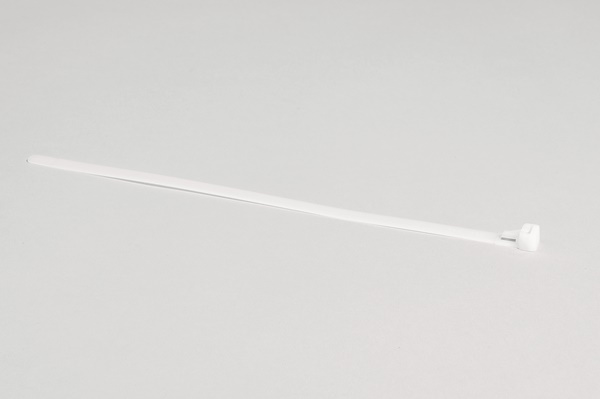 Fascetta riapribile 140x7,5 mm naturale riutilizzabile con apertura facile per uso frequente e applicazioni industriali