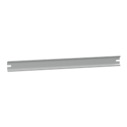 Guida DIN 35x7,5 acciaio zincato 385 mm per cassette derivazione armadi Spacial SBM