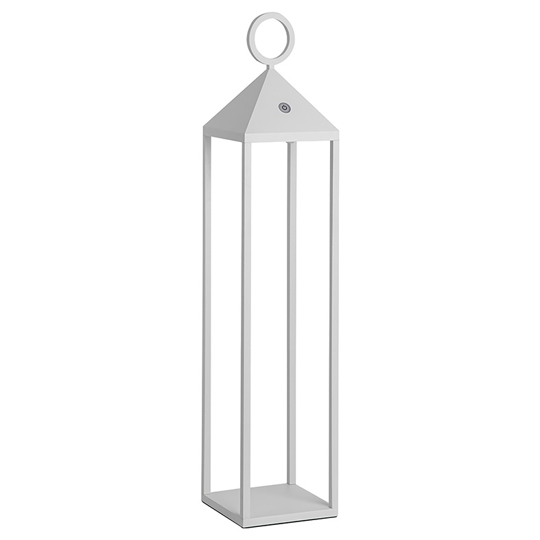 Lampada da tavolo portatile bianca LED 2,2W IP54 2700K ricaricabile per esterni e interni