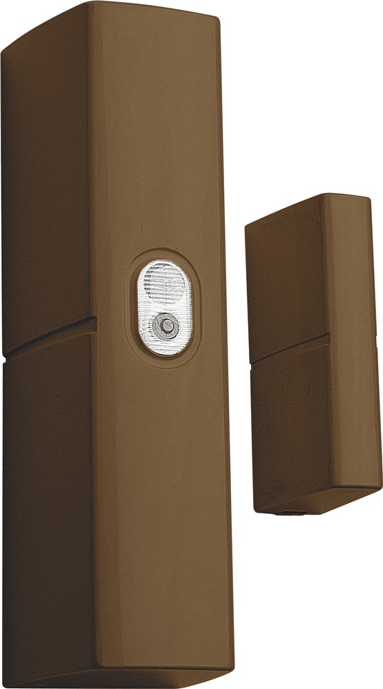 Contatto radio marrone perimetrale senza fili per porte e finestre sicurezza automazione casa