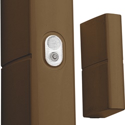 Contatto radio marrone perimetrale senza fili per porte e finestre sicurezza automazione casa