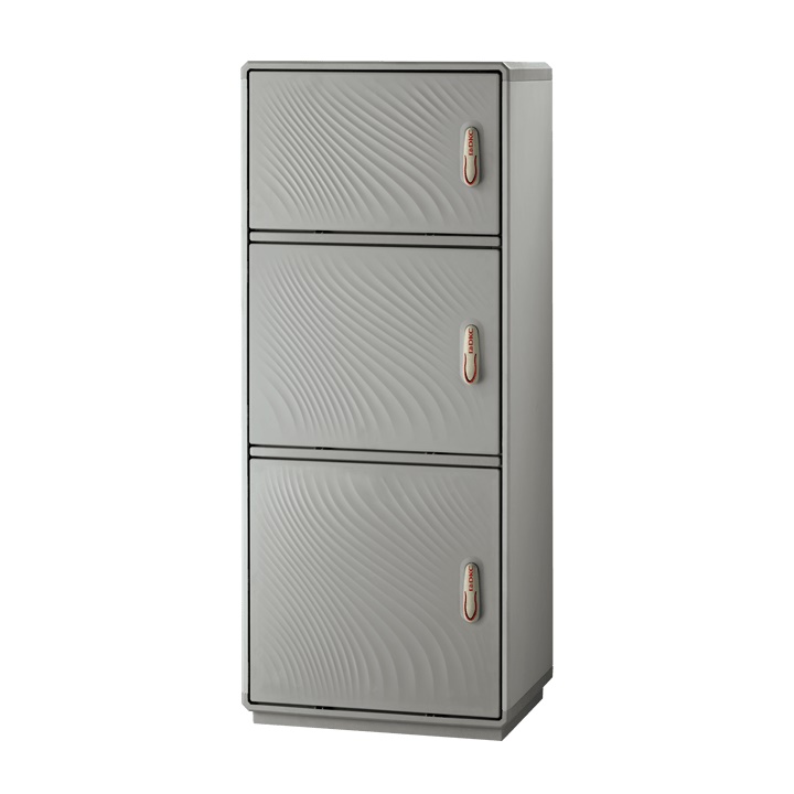 Armadio vetroresina GRAFI 5 3 vani IP55 1390x580x460 mm per installazioni elettriche industriali