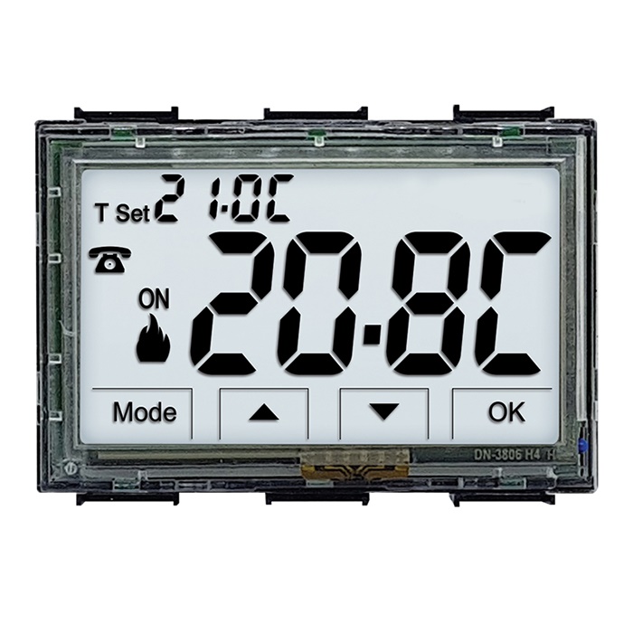 Termostato digitale incasso serie NEXT con display LCD touch 230V per controllo temperatura ambienti e impianti a pavimento