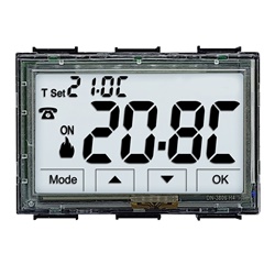 Termostato digitale incasso serie NEXT con display LCD touch 230V per controllo temperatura ambienti e impianti a pavimento