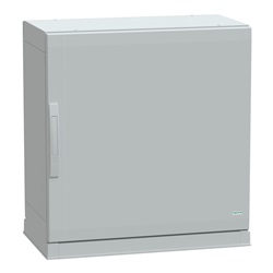 Armadio in poliestere, Thalassa PLA, porta piena, fondo aperto, 750x750x420mm, IP54, IK10