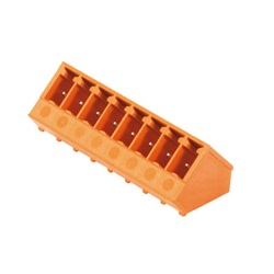 Connettore innesto SMT 3,81 mm 8 poli montaggio circuito stampato applicazioni elettriche controllo segnalazione