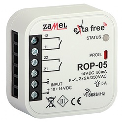 Ricevitore wireless bassa tensione controllo impianti elettrici automazione domestica industriale