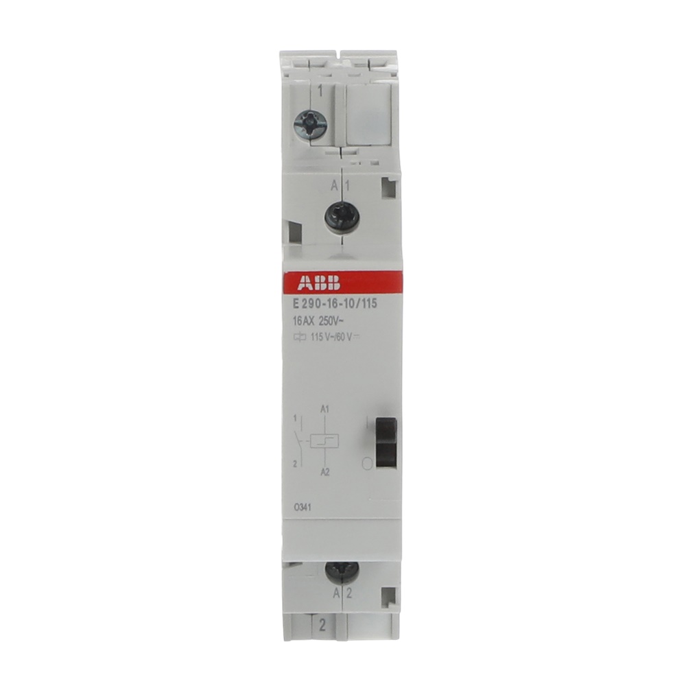 Relè elettromeccanico bistabile E290 16A 115V per controllo illuminazione residenziale e industriale