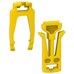 Clip fissaggio Acti9 iC60 iC40 superiori e inferiori set 10 pezzi