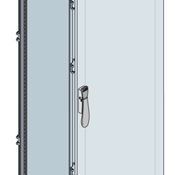 Cabinet blind door 1600x800x500 mm armadio porta cieca uso industriale