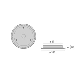 FL R 333 SM 23 S/B 840 WH9016 MP