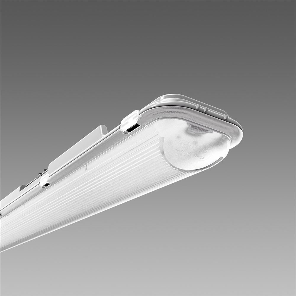 Armatura LED 61W 10543lm IP66 IK10 soffitto sospensione grigio
