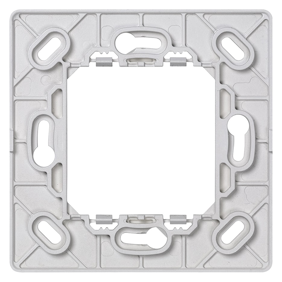 SUPPORTO RADIO PLACCA 2M BIANCO