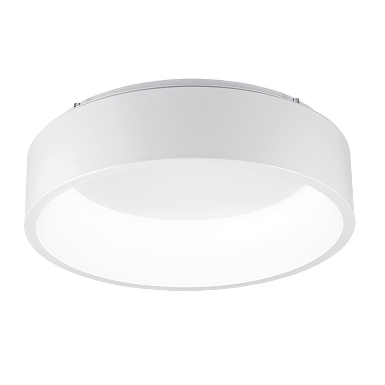 Plafoniera LED tonda bianca 36W 3000K IP20 per interni residenziali e commerciali