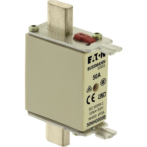 50NHG000B NH000, GG-GL, 50A, 500VAC