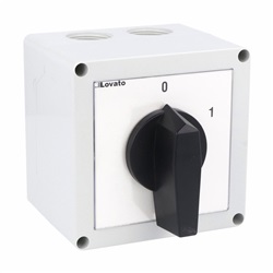 INTERRUTORE 4P 63A CASS. PLASTIC 125X175