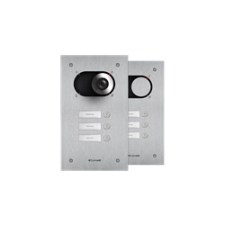 Serie Switch - Frontale 3 pulsanti, acciaio inox AISI 316, retroilluminazione LED, IK08