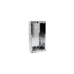 Serie Switch - Scatola da incasso per frontali 1-4 pulsanti, acciaio zincato, 124x236.7x56mm