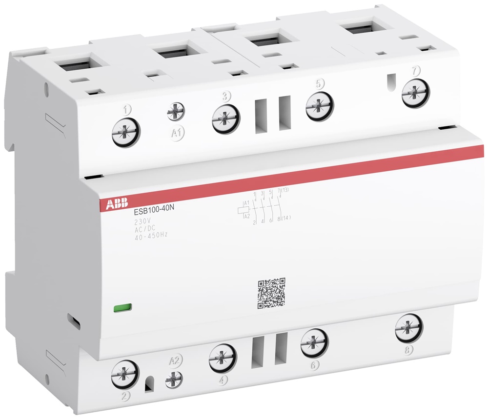Contattore installazione ESB100-40N-06 100A 4NO 230V AC/DC per carichi elettrici industriali e domestici