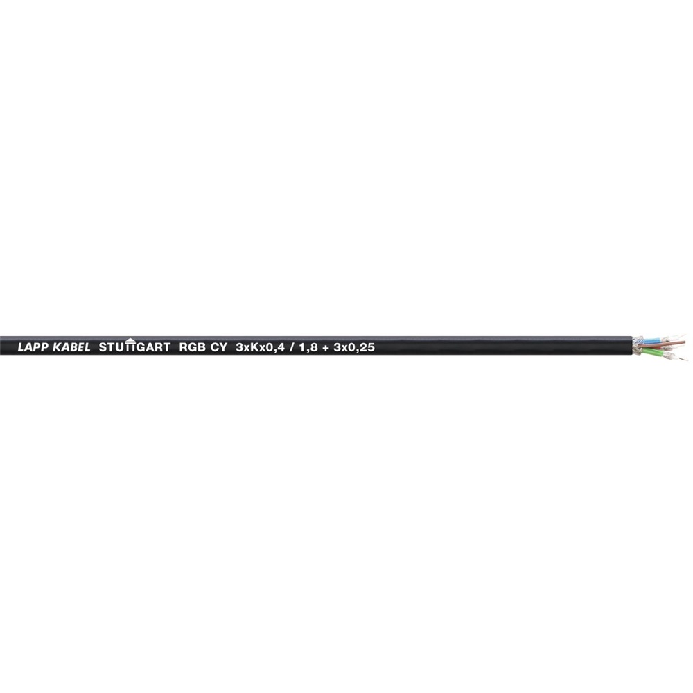 COAXIAL-CABLE RGB DY 5XKX0,4/1,8