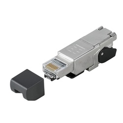 Connettore RJ45 IP20 T568 AAWG 27-22 per connessioni Ethernet industriali affidabili