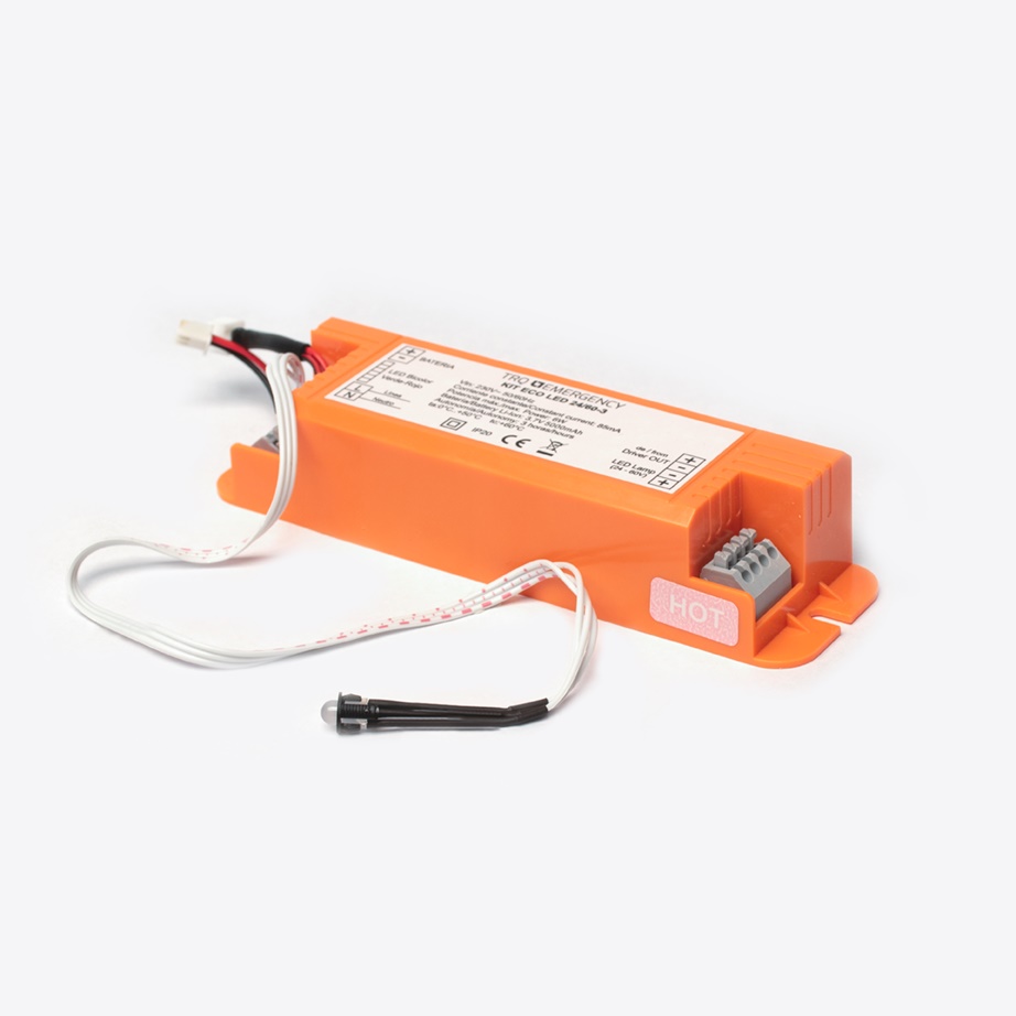 KIT EMERGENZA FINO 40W, 24-60V, 3H