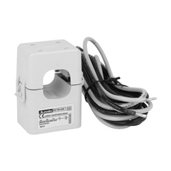 Trasformatore di corrente apribile 250A 5A foro 24x24mm compatto precablato