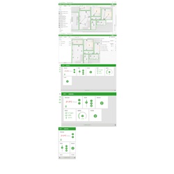Software configurazione grafica KNX Lite per automazione domestica fino 250 dispositivi