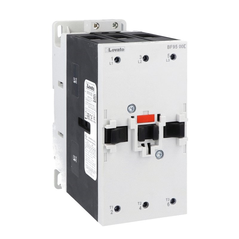 Contattore tripolare 3 poli 95A AC3 bobina 20-48VAC/DC uso industriale