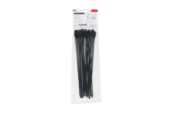 Fascetta flessibile TPU 260x7 Softfix riutilizzabile per cavi sensibili e impieghi industriali