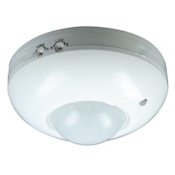 Sensore infrarossi da soffitto rilevamento movimenti controllo illuminazione risparmio energetico design compatto
