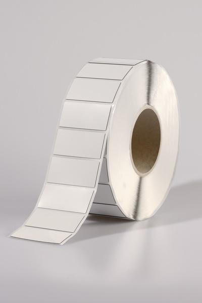 Panel label adesivo 35x18 mm bianco lucido per pannelli industriali quadri elettrici
