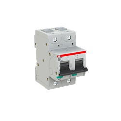 Interruttore di manovra DC 2 poli 63A 1,5kA 800V S802PV-SD63 alta prestazione