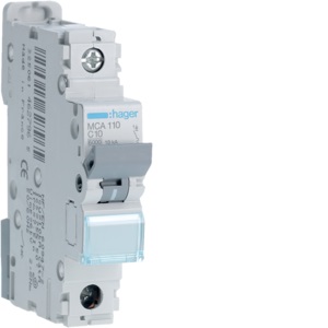 INTERR. AUTOM.1P 10A 6 KA C 1M