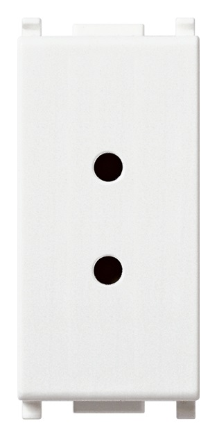 PRESA 2P 6A 24V SELV ANTIBATTERICO