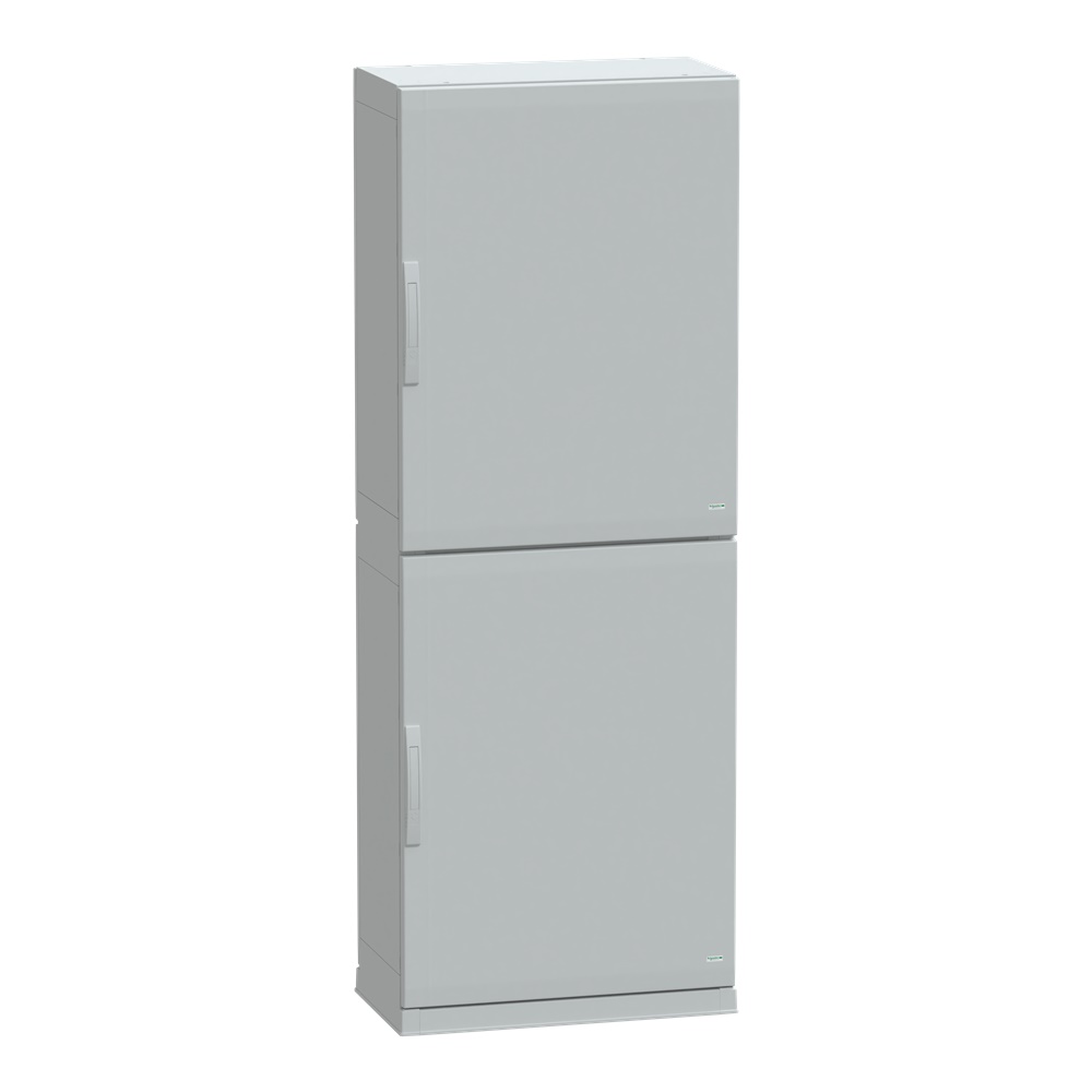 Armadio in poliestere, Thalassa PLA, porta piena, fondo aperto, 2000x750x420mm, IP54, IK10
