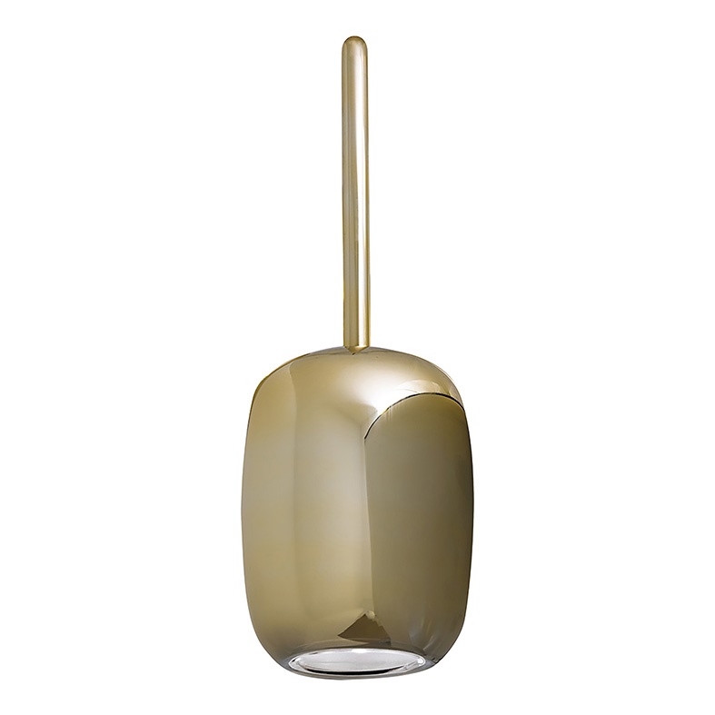 Sospensione vetro oro G9 33W IP20 design elegante per interni residenziali e commerciali